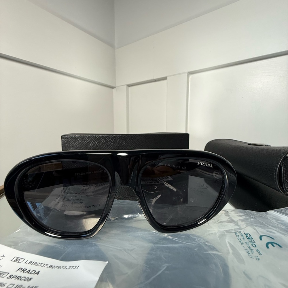 Prada Black Women's Sunglasses - Picture 9 of 12